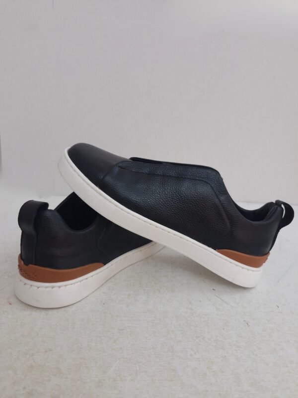 Sneakers Triple Stitch en cuir Noir